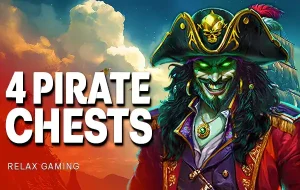 4 Pirate Chests